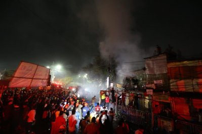 নীলক্ষেত বইয়ের মার্কেটে আগুন