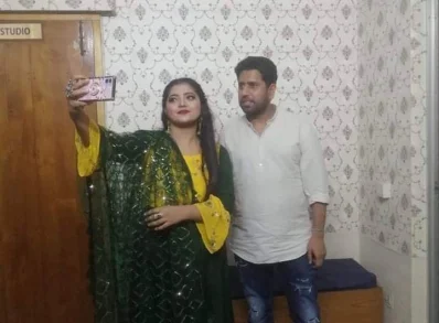 &lsquo;মরণের পরে&rsquo; গানের রেকর্ডিংয়ে সালমা ও রাজ