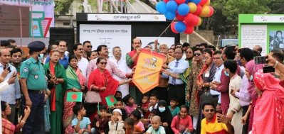 শিশুদের নিয়ে স্বাধীনতা দিবস উদযাপন ডিএনসিসি মেয়রের
