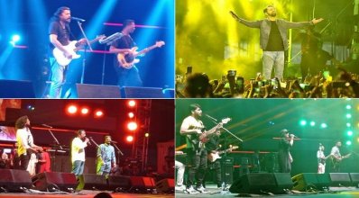 কোক স্টুডিও কনসার্ট: রবীন্দ্র দিয়ে শুরু হিন্দিতে শেষ
