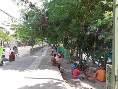 এ যেন গরুর মাথা-ভুঁড়ির হাট