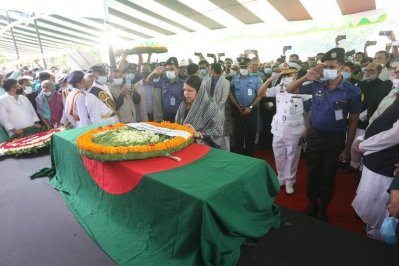ফজলে রাব্বী মিয়ার প্রথম জানাজা অনুষ্ঠিত