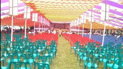 চেয়ারে বসার মানুষ নেই, ইউনিয়ন আ.লীগের সম্মেলন স্থগিত