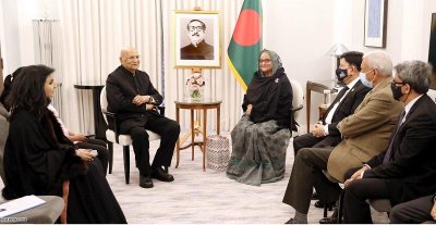 প্রধানমন্ত্রী শেখ হাসিনার সঙ্গে বৈঠক করেছেন ব্রিটে&zwnj;নের বি&zwnj;রোধীদলীয় নেতা ও লেবার পা&zwnj;র্টি নেতা&nbsp; কিথ স্টিমার