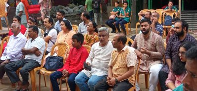 মহালয়ার ভোরে ‘স্তোত্র’ পাঠের মাধ্যমে শুরু হলো দুর্গাপূজার প্রস্তুতি পর্ব
