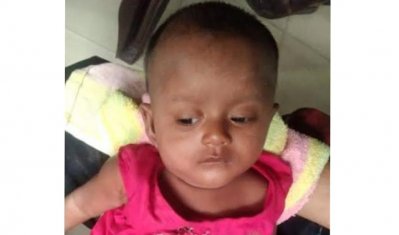 উদ্ধার হওয়া শিশু