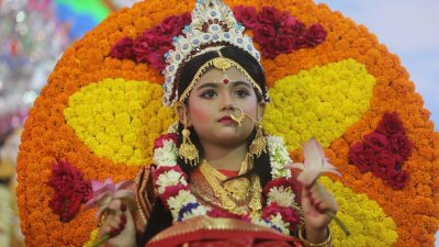 দুই বছর পর রামকৃষ্ণ মঠে কুমারী পূজা