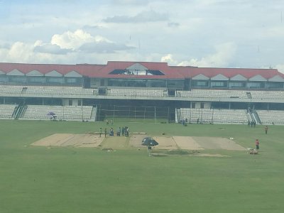 সিলেট স্টেডিয়াম- ছবি রবিউল ইসলাম।