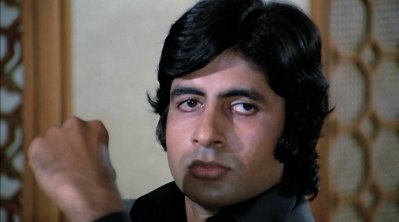 Angry young man Amitabh Bachchan