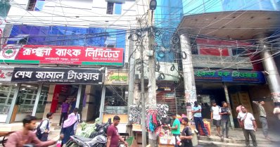 দেশে চশমার বৃহত্তম পাইকারি মার্কেট পুরান ঢাকার পাটুয়াটুলিতে। ছবি: প্রতিবেদক