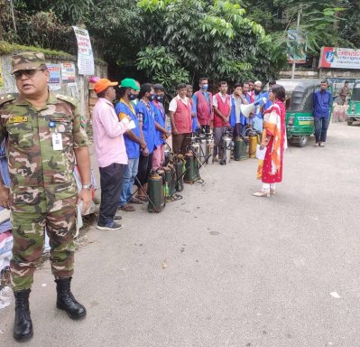 ডেঙ্গু প্রতিরোধে অভিযান, ৬ লাখ ৬৪ হাজার টাকা জরিমানা