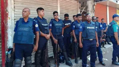 খুলনা নগরের প্রতিটি পয়েন্ট ও গুরুত্বপূর্ণ এলাকায় পর্যাপ্ত পুলিশ মোতায়েন করা হয়েছে