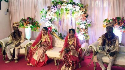 রূপাতলীর সামাজিক প্রতিবন্ধী মেয়েদের প্রশিক্ষণ ও পুনর্বাসন কেন্দ্রে এমন ব্যতিক্রমী বিয়ের আয়োজন করা হয়