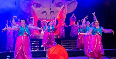 &lsquo;আলাদিন&rsquo; নাটকে অংশ নেয় স্কলাসটিকার প্রায় ৮০ জন ছাত্রছাত্রী 