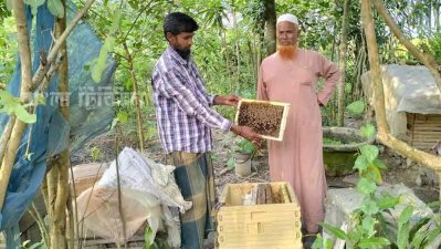 ১৫ বছর ধরে মুধ চাষ করছেন মহসিন