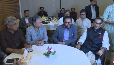 জ্যেষ্ঠ গণমাধ্যম ব্যক্তিত্বদের সঙ্গে আওয়ামী লীগের মতবিনিময় সভা 