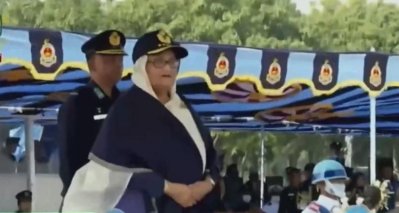 যশোরে বিএএফ একাডেমিতে প্রধানমন্ত্রী শেখ হাসিনা