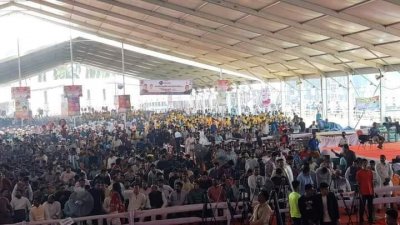 ঢাকা মহানগর উত্তর-দক্ষিণ ছাত্রলীগের সম্মেলন চলছে