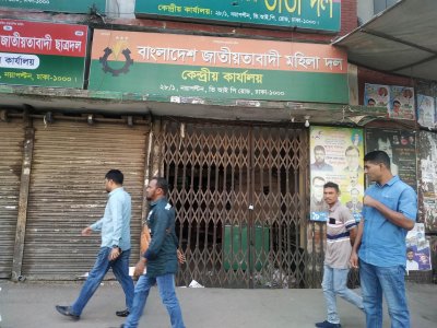 স্বাভাবিক হচ্ছে নয়াপল্টন এলাকা