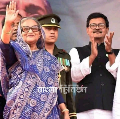 প্রধানমন্ত্রীর সঙ্গে খালিদ মাহমুদ চৌধুরী