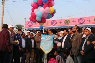 কক্সবাজারে শুরু হলো বঙ্গবন্ধু আন্তর্জাতিক বিচ ভলিবল চ্যাম্পিয়নশিপ