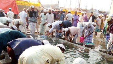 মুসল্লিদের পদচারণায় দুই দিন আগেই মুখর টঙ্গির ইজতেমা ময়দান