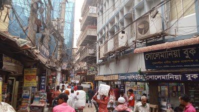 বইমেলার কোনও প্রভাব পড়েনি বাংলাবাজারের ছাপাখানাগুলোয় 