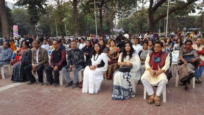 সম্মিলিত সাংস্কৃতিক জোটের একুশের অনুষ্ঠান উদ্বোধন