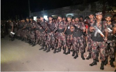 পরিস্থিতি নিয়ন্ত্রণে ৭ প্লাটুন বিজিবি মোতায়েন করা হয়েছে
