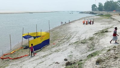 পাপমোচনের অভিপ্রায়ে লাখো পুণ্যার্থী সমবেত হন ব্রহ্মপুত্র তীরে