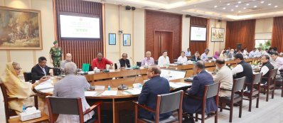 প্রধানমন্ত্রী শেখ হাসিনার সভাপতিত্বে একনেক বৈঠক (ছবি: ফোকাস বাংলা)