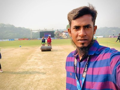 বাংলাদেশি গ্রাউন্ডসম্যানের নেপালের প্রধান কিউরেটর হয়ে ওঠার গল্প