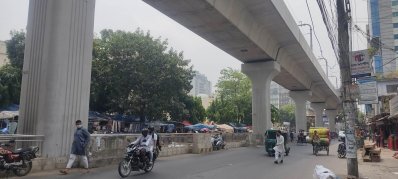 ঈদের ছটিতে ফাঁকা ঢাকা (ছবি: সাজ্জাদ হোসেন)