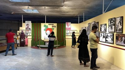 জাদুঘরে আছে বঙ্গবন্ধু কর্নার