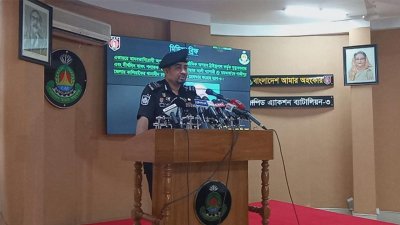 র&zwnj;্যাবের সংবাদ সম্মেলন