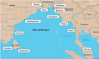 ইন্দো-প্রশান্ত অঞ্চলকে যুক্ত করছে বঙ্গোপসাগরীয় বন্দরগুলো