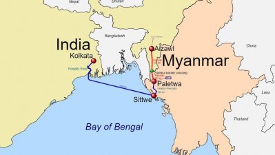 কালাদান মাল্টিমোডাল প্রজেক্টের রুট