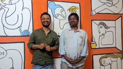নীল মুখার্জির সঙ্গে আহমেদ হাসান সানি
