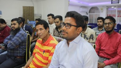 অনুষ্ঠানে আগত অতিথিদের একাংশ