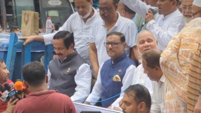 মার্কিন ভিসানীতিতে বিএনপির গলা বসে গেছে, মুখ শুকিয়ে গেছে: ওবায়দুল কাদের