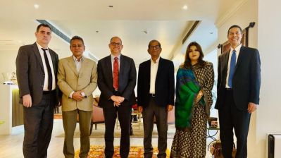 গত ১৬ এপ্রিল দুপুরে বিএনপির নেতারা বারিধারায় রাষ্ট্রদূতের বাসায় যান