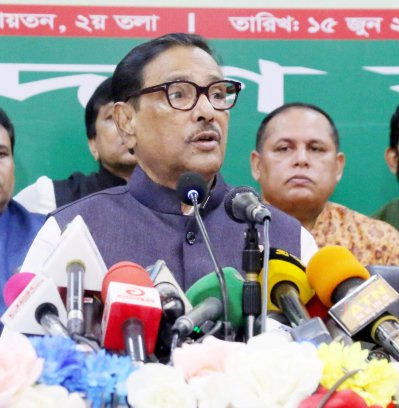 ওবায়দুল কাদের (ছবি: ফোকাস বাংলা)