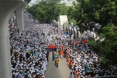 ইসলামী আন্দোলনের বিক্ষোভ সমাবেশ ও মিছিল