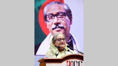 আলোচনা সভায় প্রধানমন্ত্রী শেখ হাসিনা
