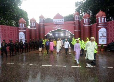 জাতীয় ঈদগাহে ঈদের প্রধান জামাত