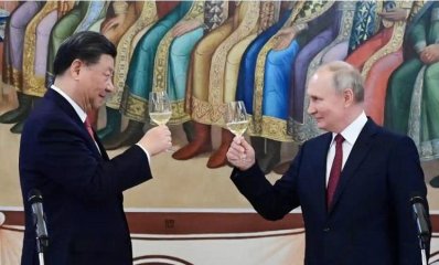 Putin brought Russia closer to China.  Photo: Reuters