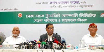 উদ্বোধন অনুষ্ঠানে ওবায়দুল কাদের (ছবি: ফোকাস বাংলা)