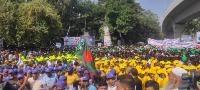 আওয়ামী লীগের একটি সমাবেশ, ছবি: সাজ্জাদ হোসেন