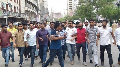 যুগপৎ ধারায় বৃহত্তর গণআন্দোলনের এক দফা যৌথ ঘোষণা করবে দলটি (ছবি: নাসিরুল ইসলাম)