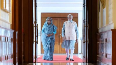 বাংলাদেশ ও ভারতের প্রধানমন্ত্রী